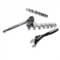 8 قطع طقم كرو فوت CREW FOOT 3/8 بوصة مقاس من 10 إلى 22 مللي