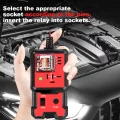جهاز فحص واختبار الريلي relay tester يعمل على بطارية السيارة 12 فولت