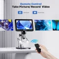 TOMLOV DM9 Pro HDMI مجهر رقمي 7 ”IPS شاشة المجاهر 1200X عرض العملة الكاملة 16MP مجهر لحام احترافي – AliExpress 1420 (نسخة)