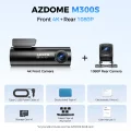 داش كام AZDOME 4K M300S بدون بطاريات مناسبة للأجواء الحارة